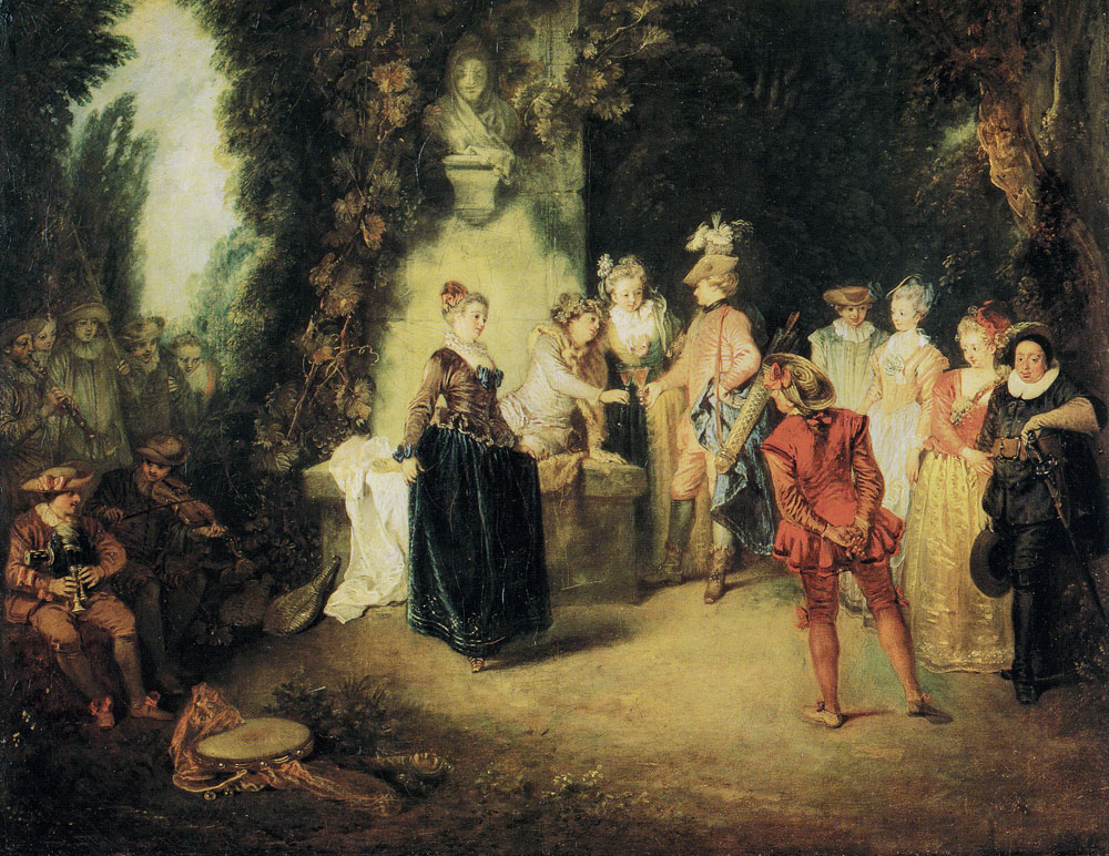 Antoine Watteau - The French Comedy