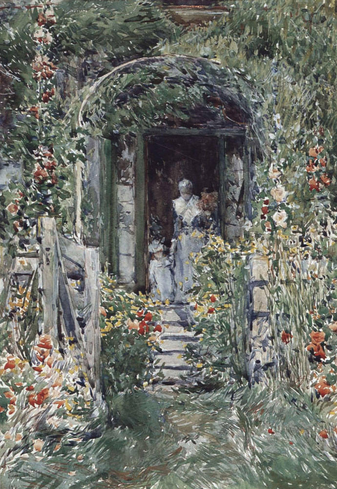 Childe Hassam - The Garden in Its Glory