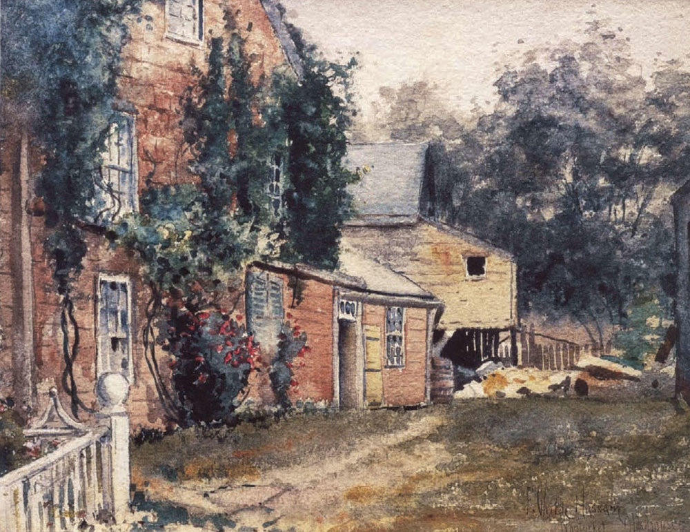 Childe Hassam - Old House, Nantucket