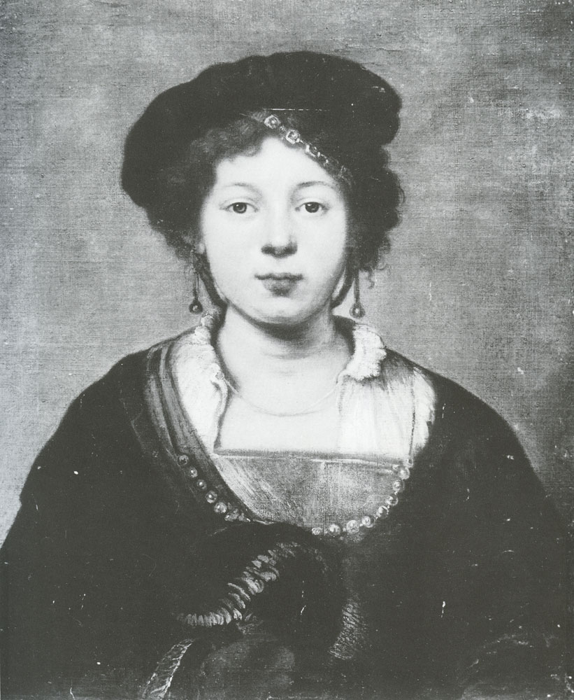 Ferdinand Bol - Woman with a beret