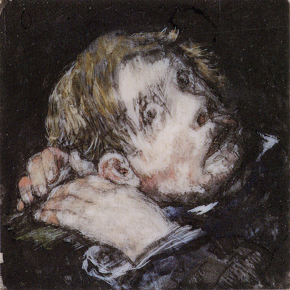 Francisco Goya - Head of a Man