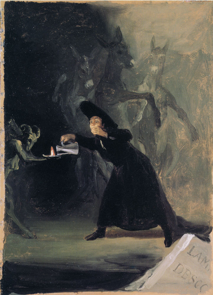 Francisco Goya - Scene from 'El Hechizado por Fuerza'
