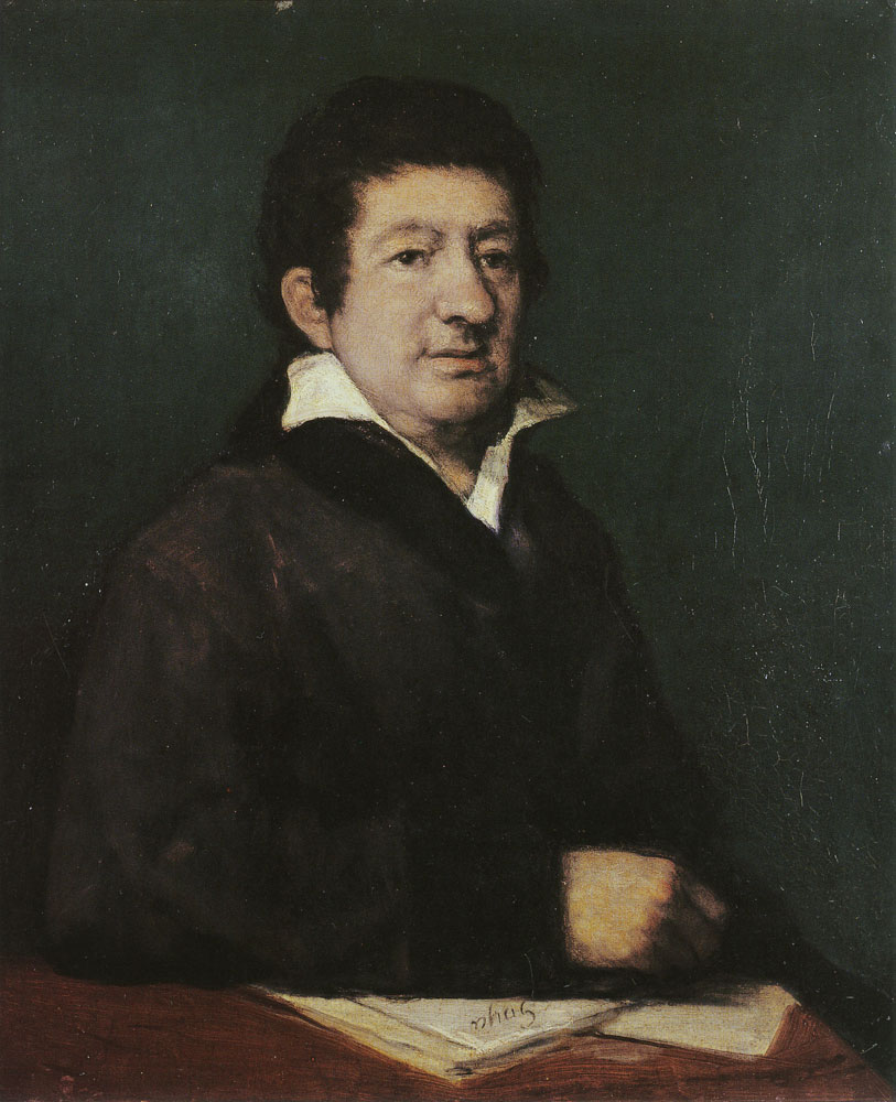 Francisco Goya - Leandro Ferández de Moratín