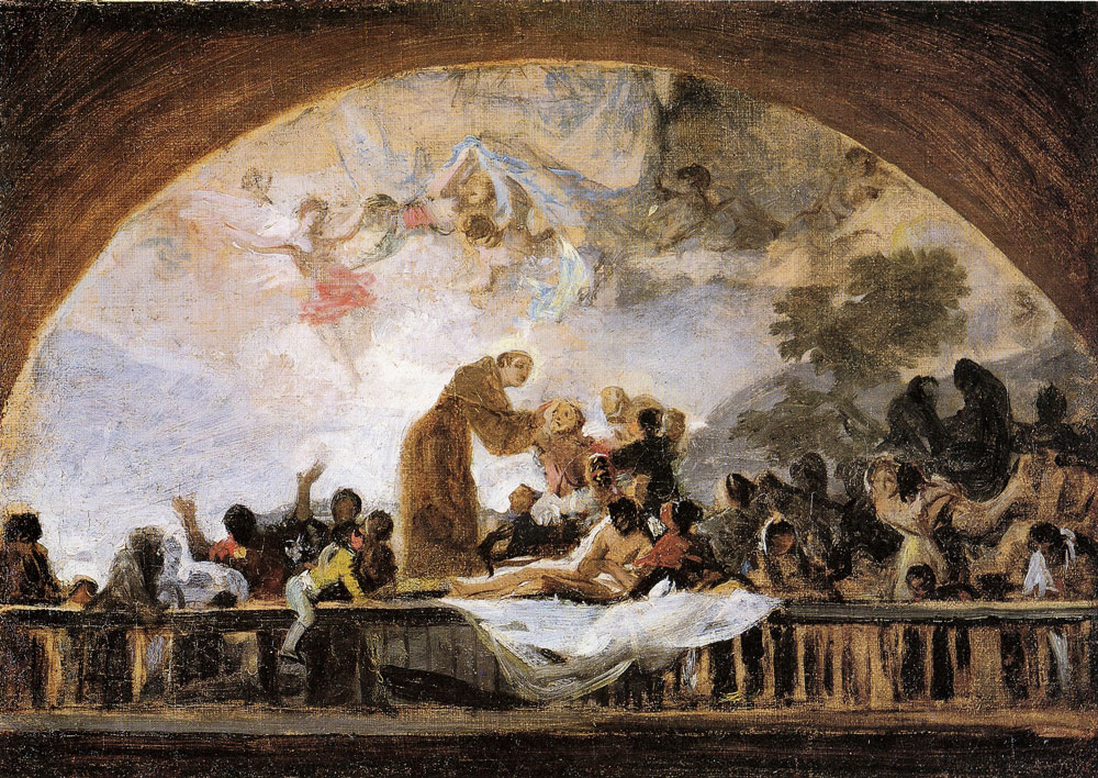 Francisco Goya - Sketch for The Miracle of St Antony of Padua
