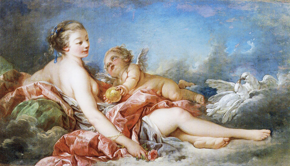François Boucher - Venus and Cupid