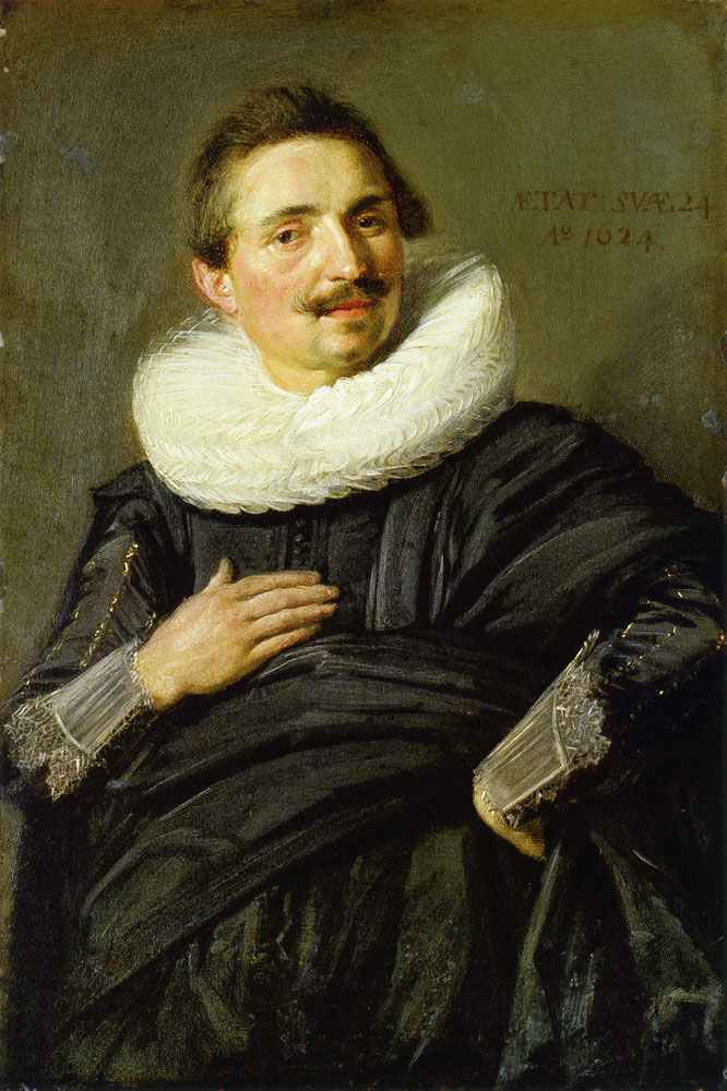Workshop of Frans Hals - Portrait of a man