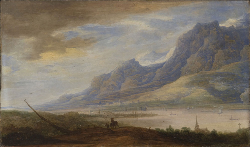 Frans de Momper - Valley with mountains