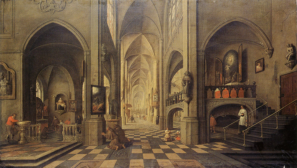 Hendrick van Steenwyck the Younger - Interior of a church
