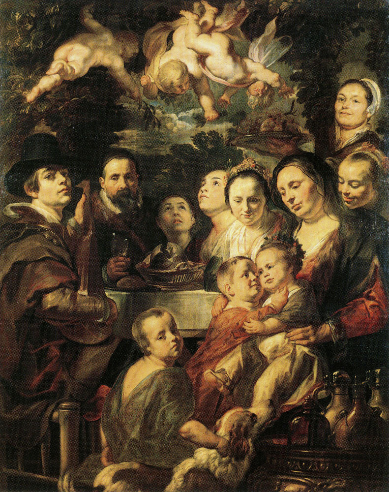 Jacob Jordaens - Family Portrait