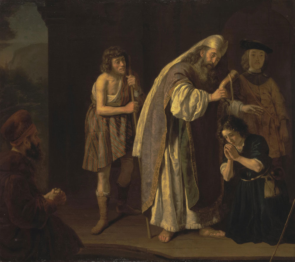 Jan Victors - The Anointment of Saul by Samuel