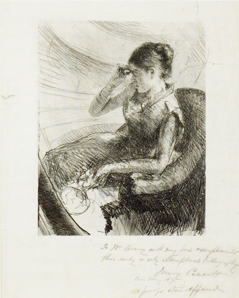 Mary Cassatt - At the Theatre