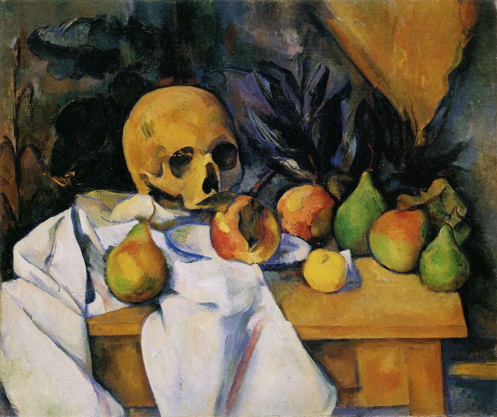 Paul Cézanne - Still Life with Skull