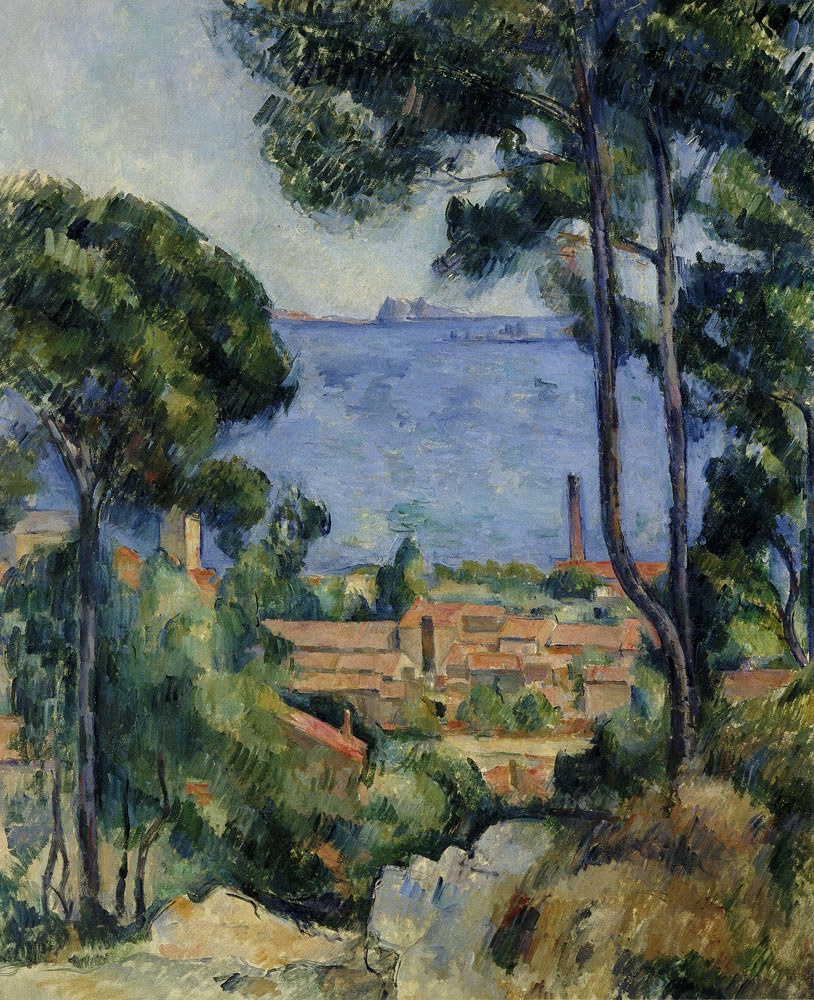 Paul Cézanne - View of L'Estaque and the Château d'If