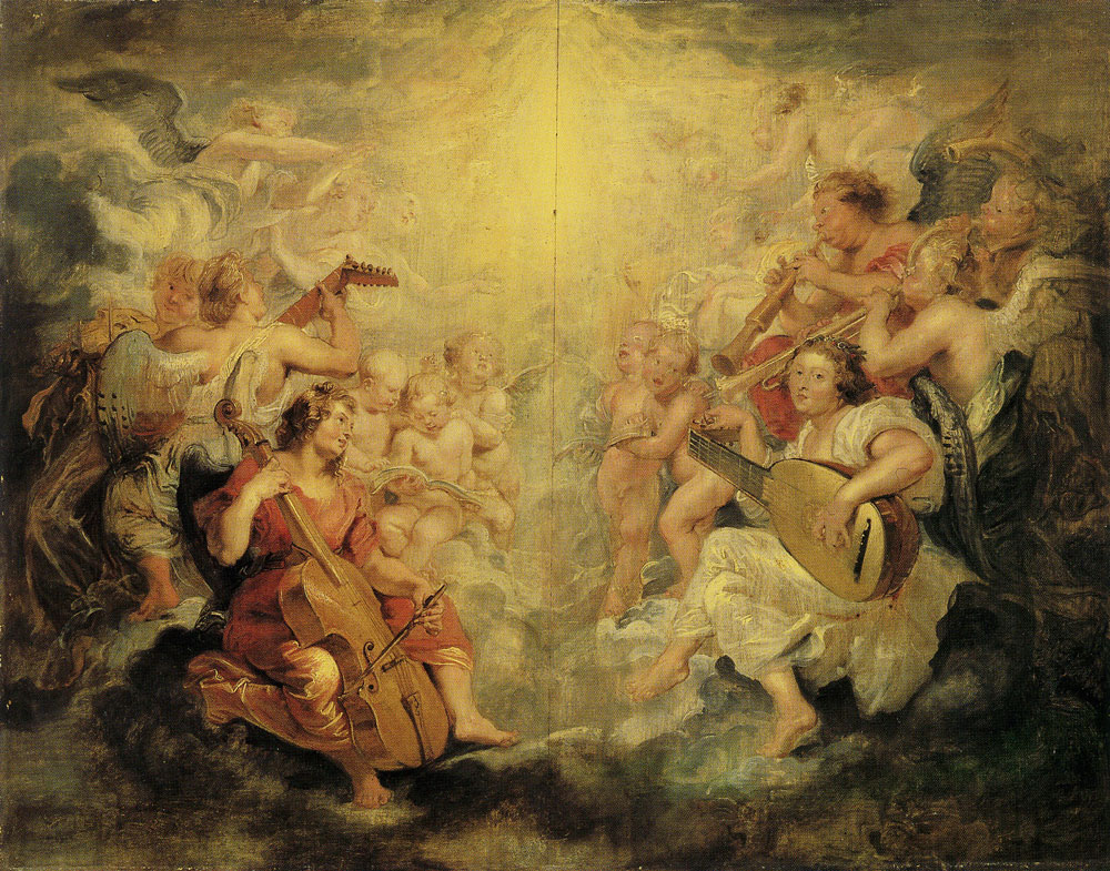 Peter Paul Rubens - Angels making Music