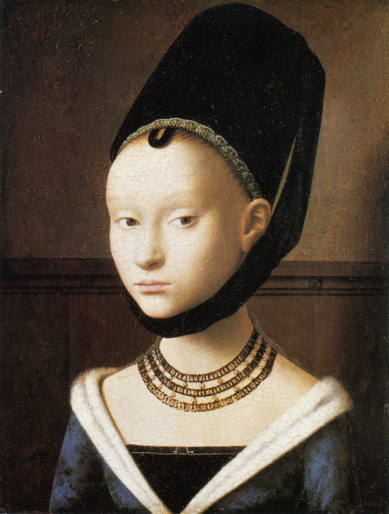 Petrus Christus - Portrait of a young woman