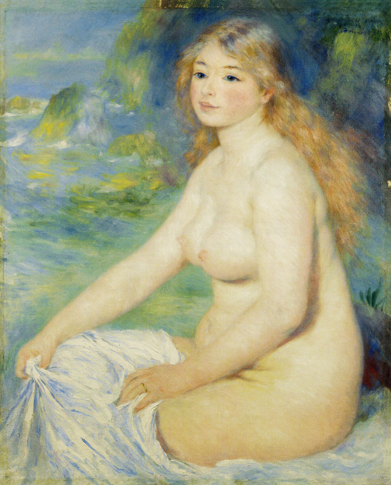 Pierre-Auguste Renoir - Blonde Bather