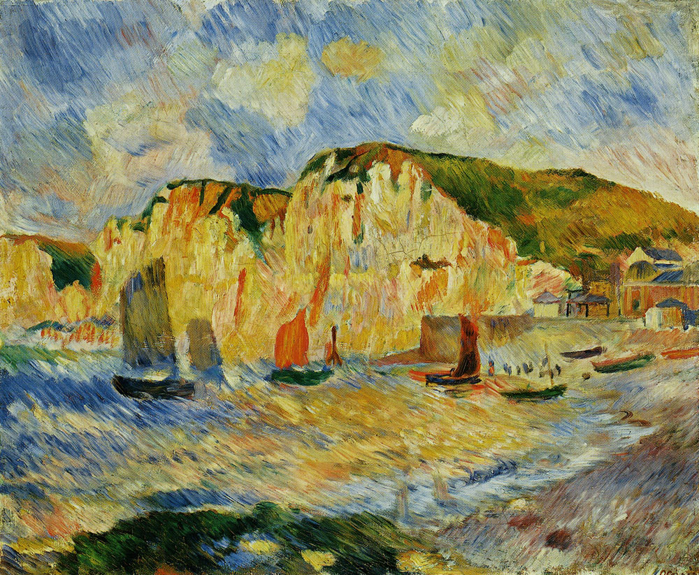Pierre-August Renoir - Sea and Cliffs