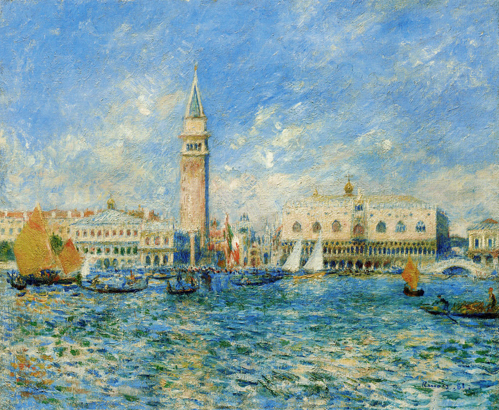Pierre-Auguste Renoir - Venice, the Doge's Palace