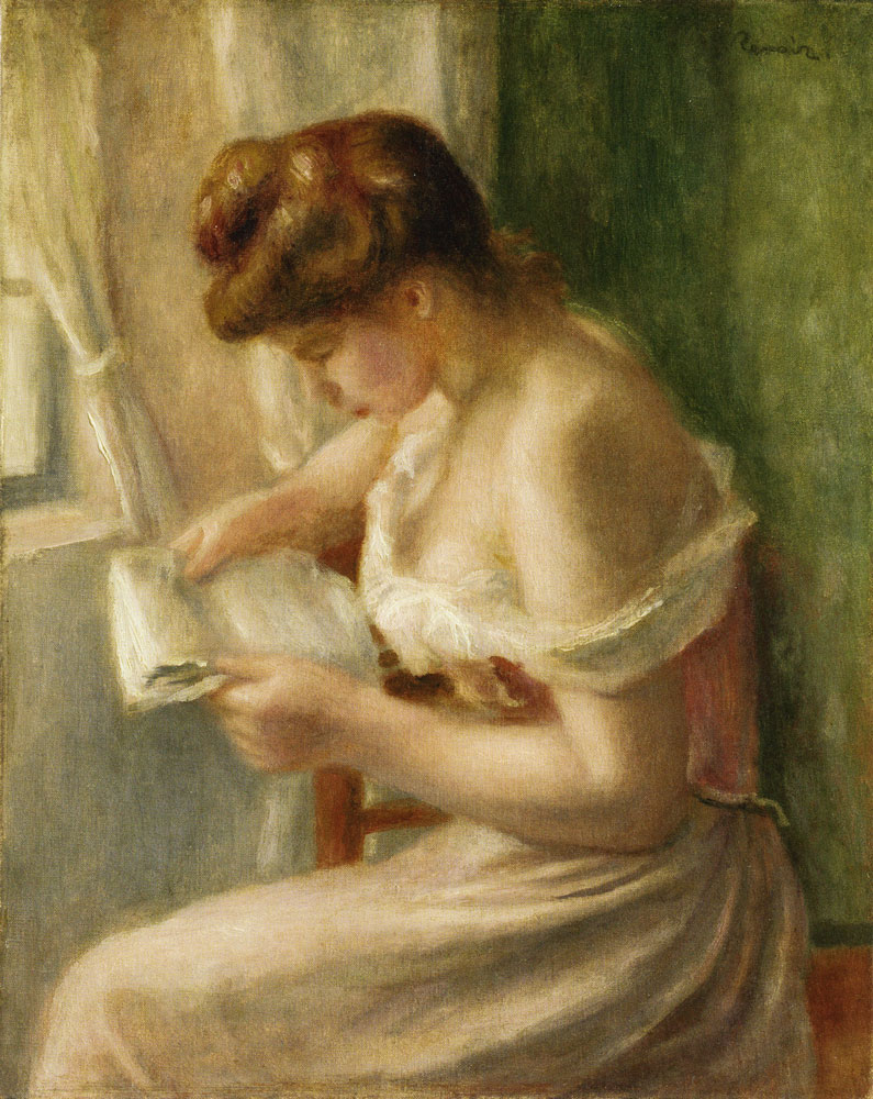 Pierre-Auguste Renoir - Woman Reading