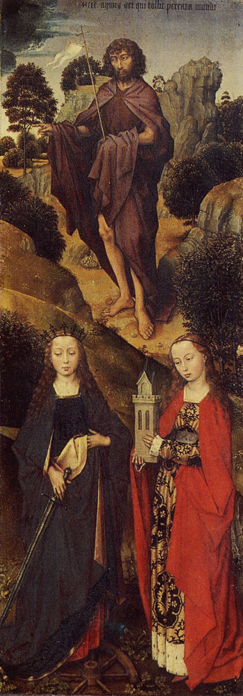 Workshop of Rogier van der Weyden - Right wing of the Sforza Triptych