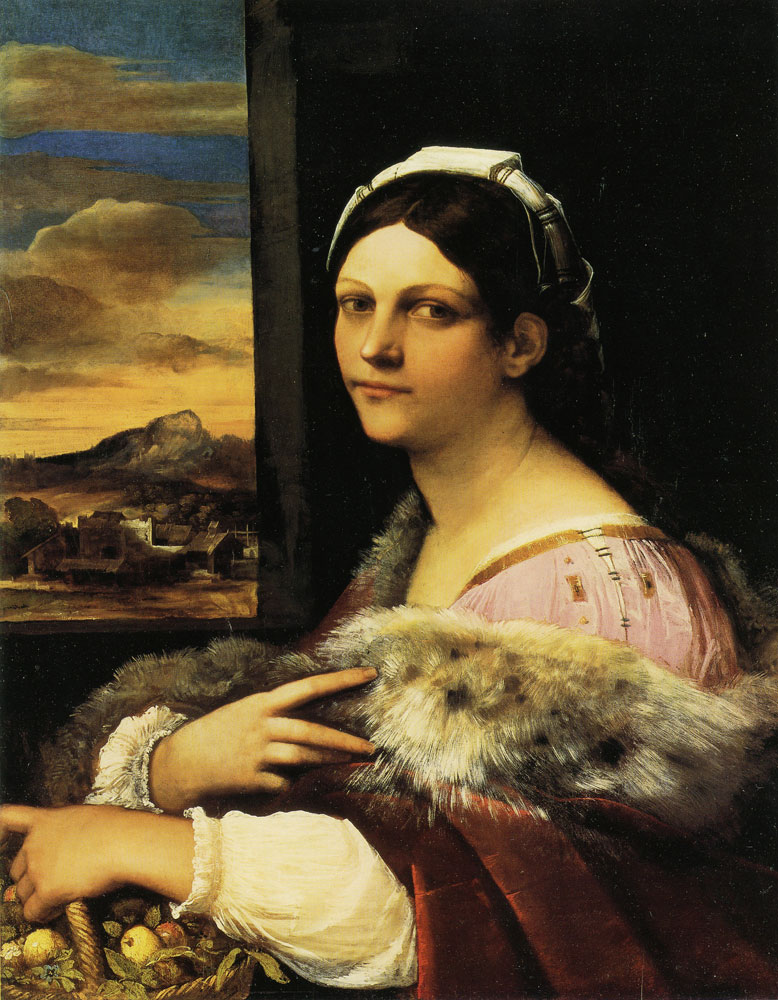 Sebastiano del Piombo - Portrait of a Young Woman