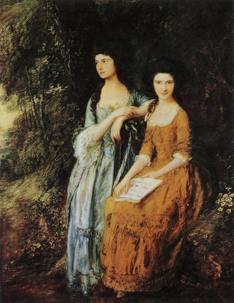 Thomas Gainsborough - The Linley Sisters
