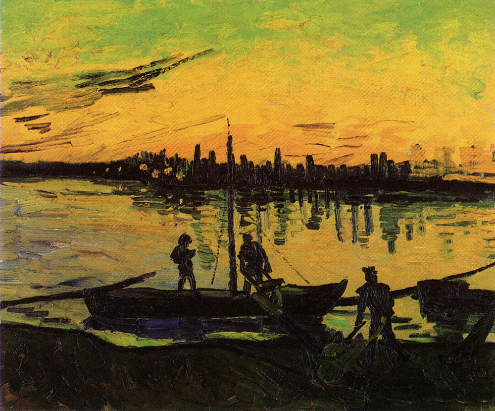 Vincent van Gogh - Coal Barges