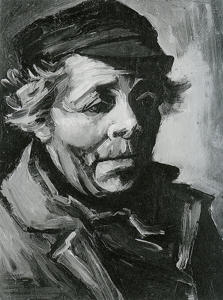 Vincent van Gogh - Head of a man