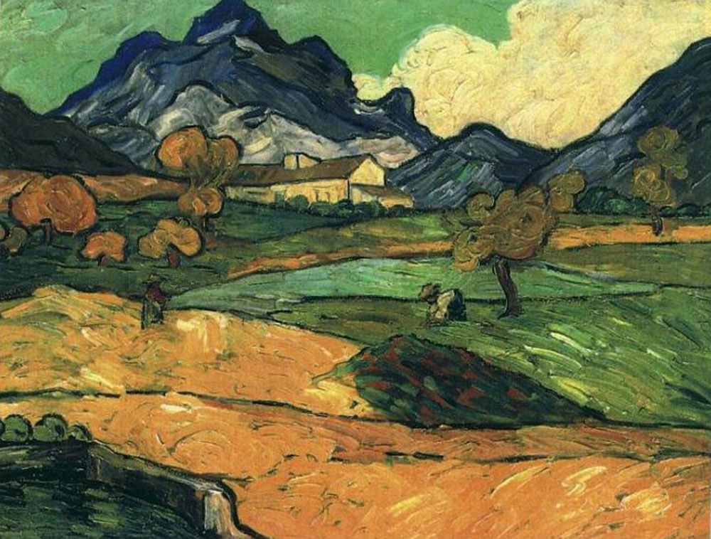Vincent van Gogh - View on Mont Gaussier