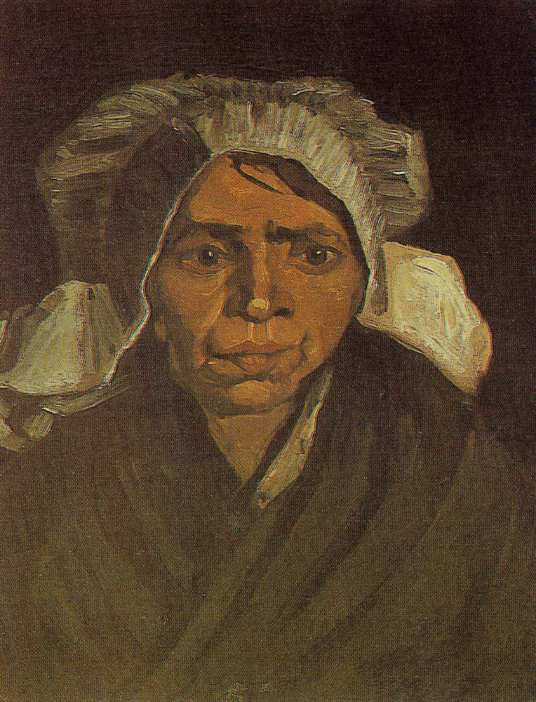 Vincent van Gogh - Peasant woman, head