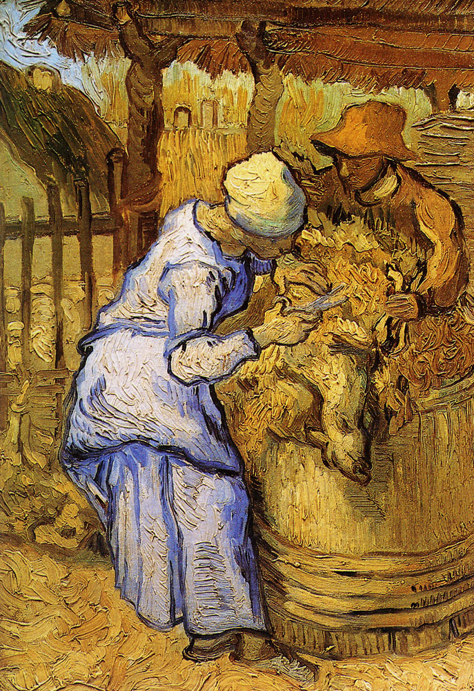 Vincent van Gogh - Sheep Shearers