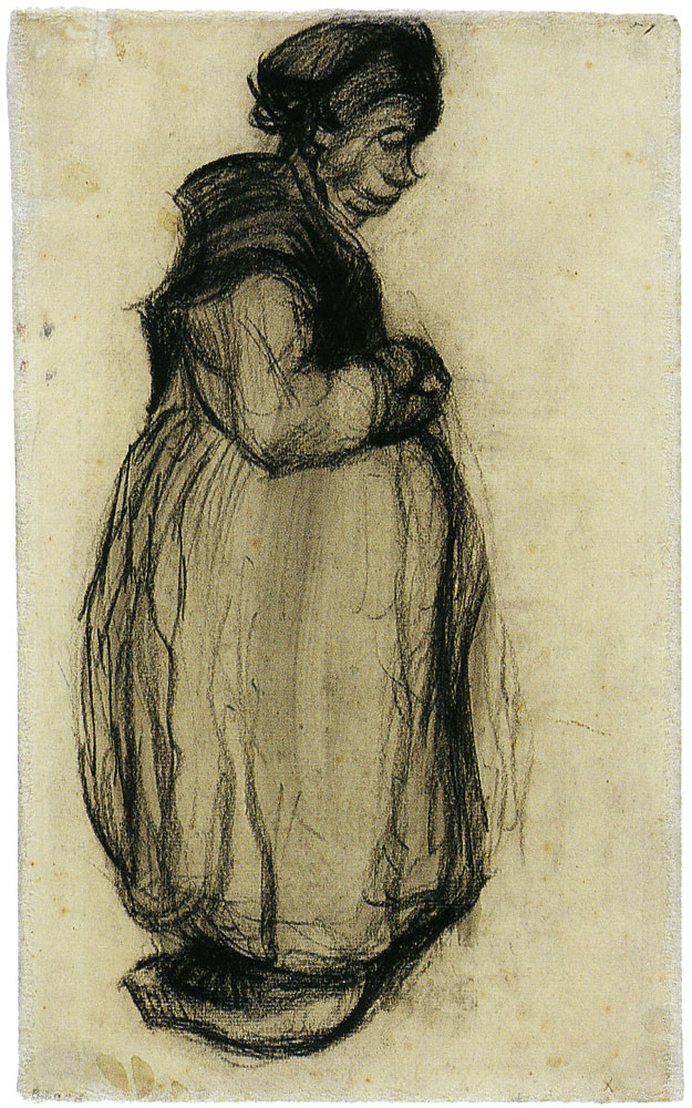 Vincent van Gogh - Woman with a shawl