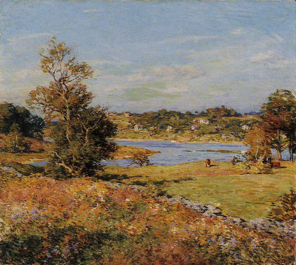 Willard Metcalf - The Breath of Autumn (Waterford, Connecticut)