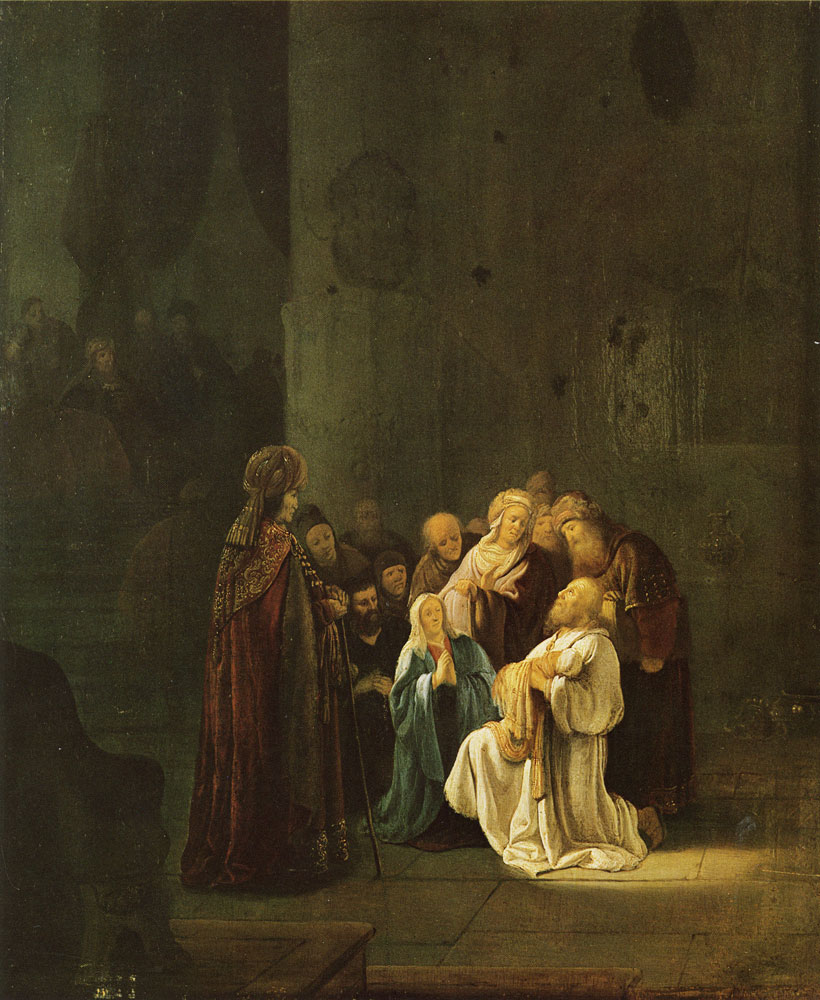 Willem de Poorter - The presentation of Christ in the temple