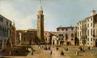 Canaletto Campo Sant'Angelo, Venice