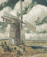 Childe Hassam Bending Sail on the Old Mill