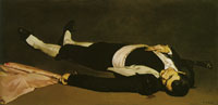 Edouard Manet The dead toreador