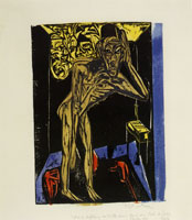 Ernst Ludwig Kirchner Schlemihl Alone in His Room