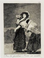 Francisco Goya - God Forgive Her: And It Was Her Mother