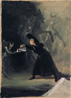 Francisco Goya Scene from 'El Hechizado por Fuerza'