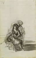 Francisco Goya A Maja and Two Companions