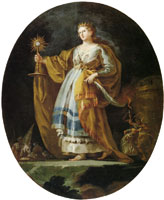 Francisco Goya St Barbara