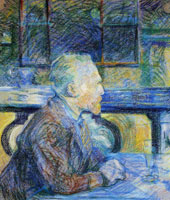 Henri de Toulouse-Lautrec Portrait of Vincent van Gogh