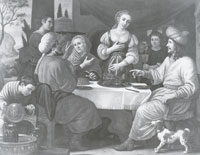 Jan Victors Eliezer at Rebekah's house