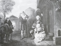 Jan Victors The Levite and his Concubine in Gibea