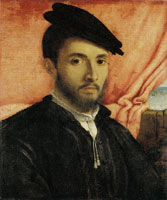 Lorenzo Lotto Portrait of a Young Man