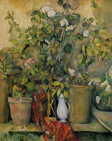 Paul Cézanne Potted Plants
