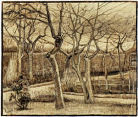Vincent van Gogh The vicarage garden