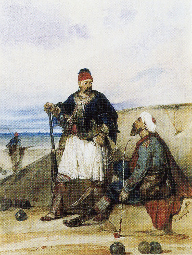 Alexandre-Gabriel Decamps - Eastern Soldiers