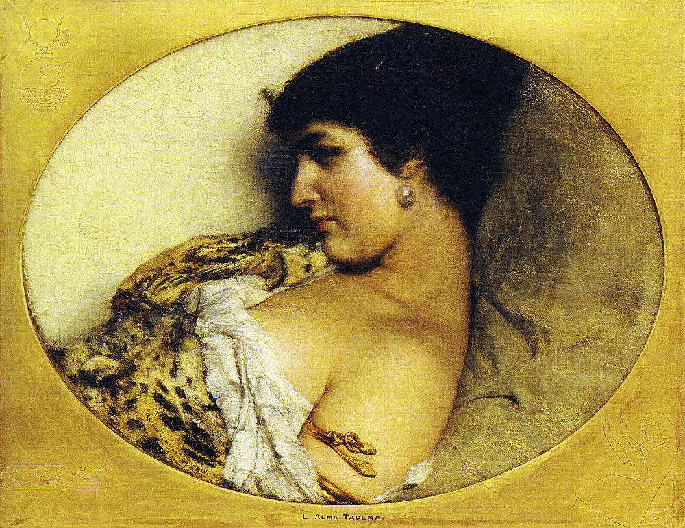 Lawrence Alma-Tadema - Cleopatra